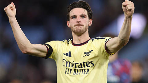 Declan Rice đổi vai trò, Arsenal đổi cách chơi